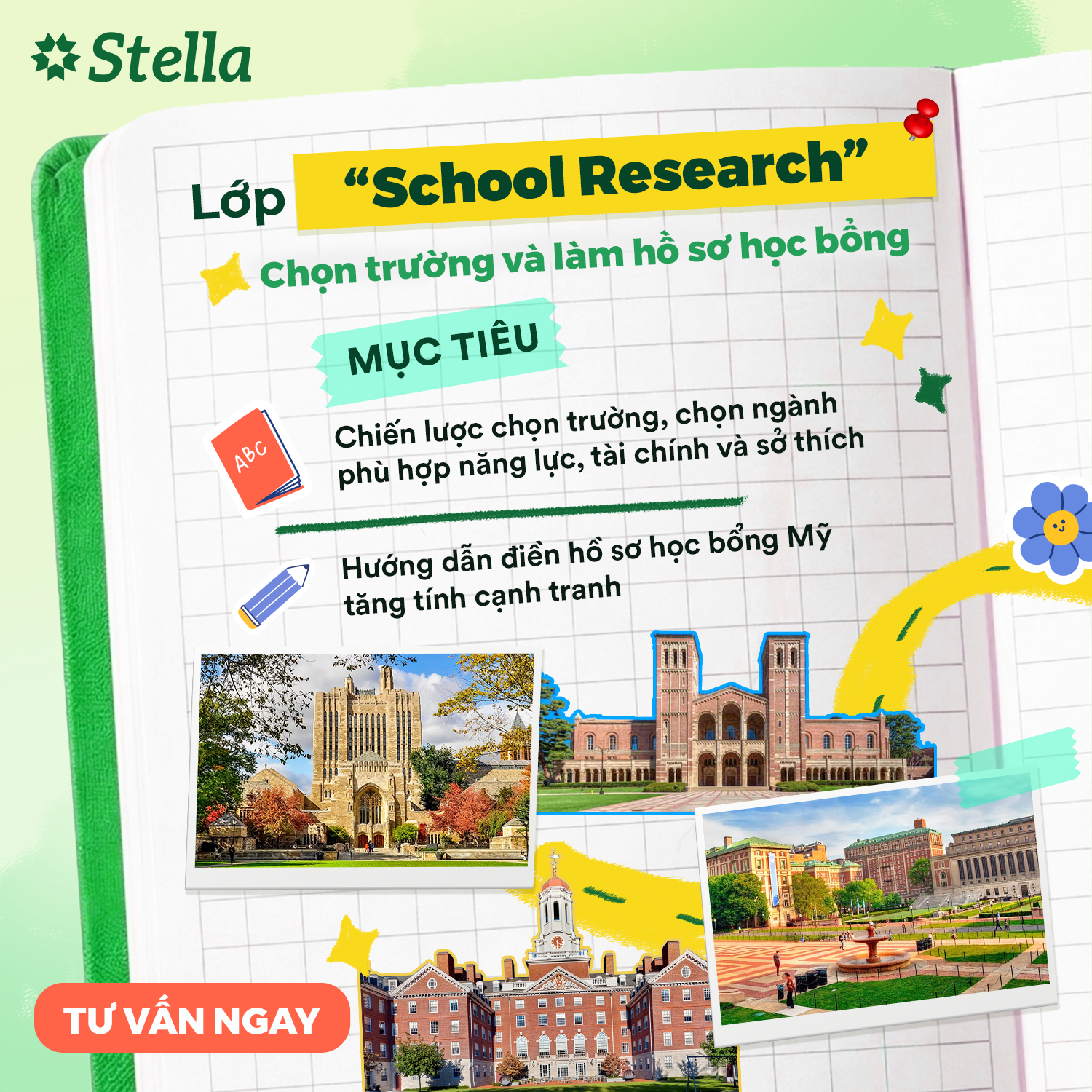 Lớp chọn trường, chọn ngành du học