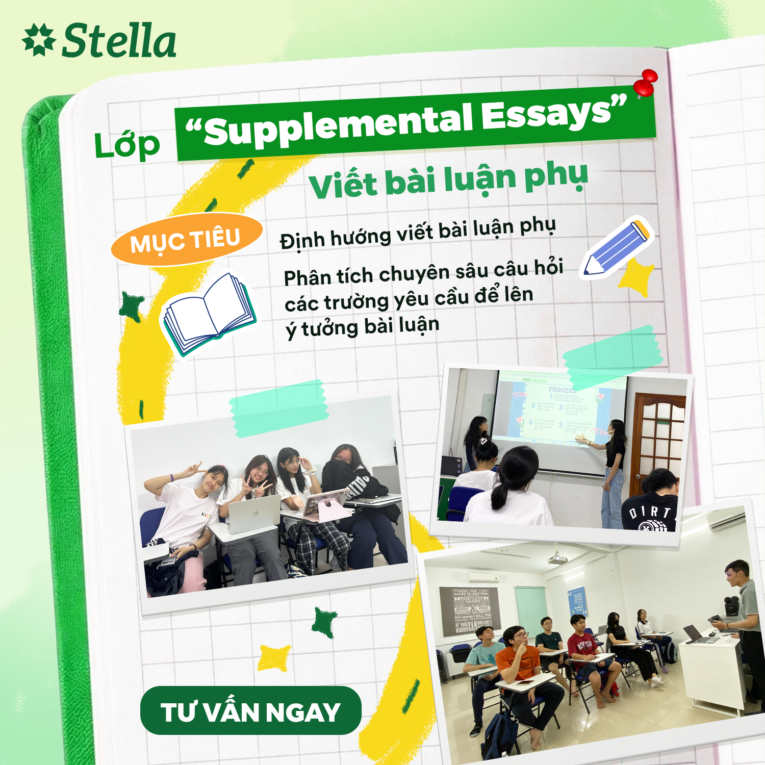 Lớp tự chuẩn bị hồ sơ du học