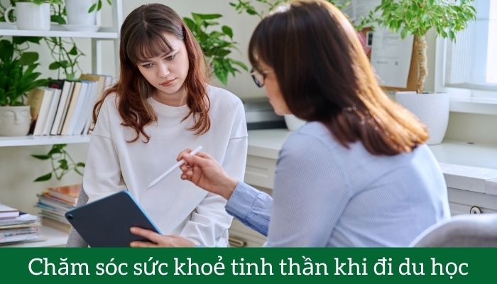 Chăm sóc sức khoẻ tinh thần khi đi du học